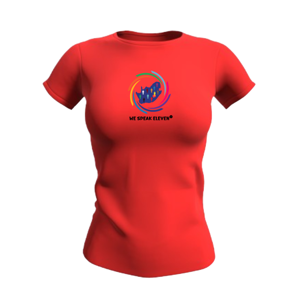 Ladies T-shirt - We Speak Eleven