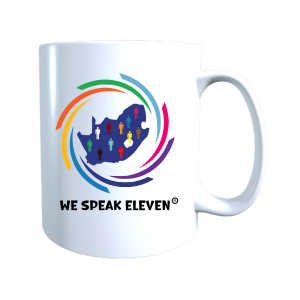 White coffee mug- We Speak Eleven Coffee Mug - We Speak Eleven