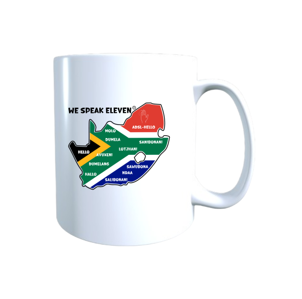 Coffee Mug-We Speak Eleven-Hello