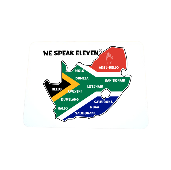 Mouse Pad-We Speak Eleven-Hello