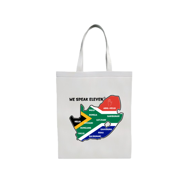 Shopping Bag-We Speak Eleven-Hello