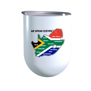 Wine Tumbler 350ml - Stainless Steel - We Speak Eleven - Hello